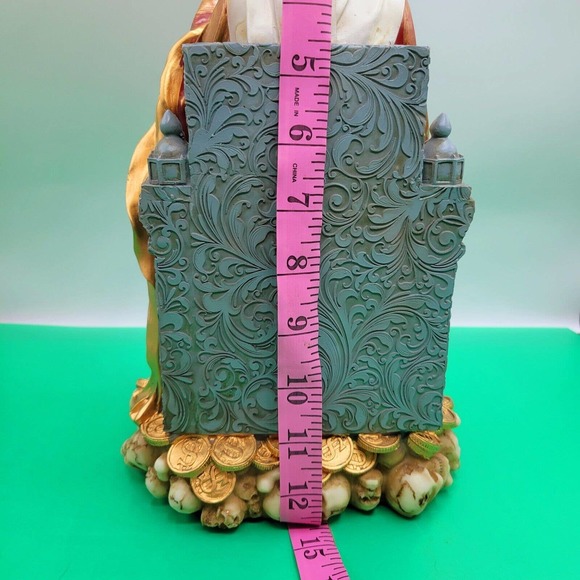 SANTA MUERTE 7 color Statue 12", 7 color Candle Fixed & incense Altar Bundle - Picture 6 of 16